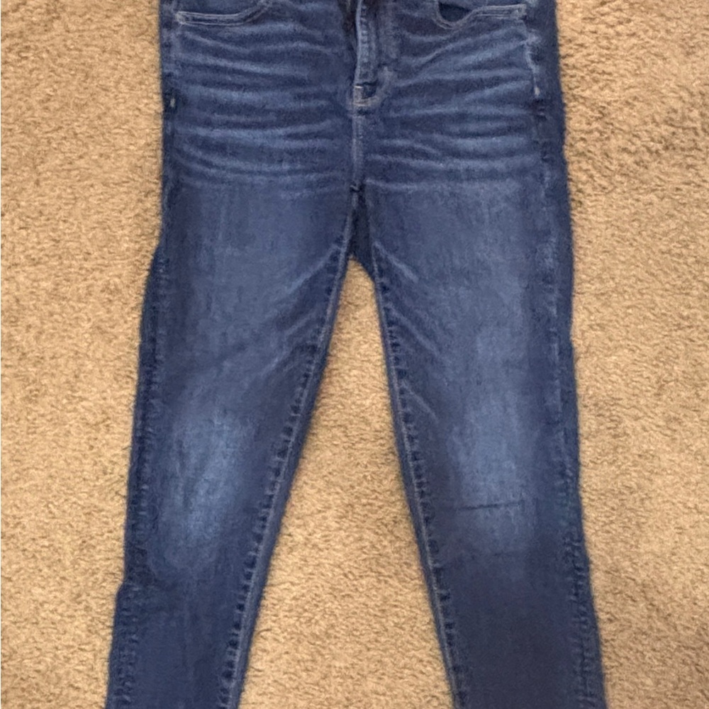 Abercrombie & Fitch Deep Blue Skinny Jeans